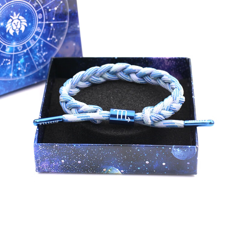 十二星座电竞小狮子天秤座白羊巨蟹双鱼金牛座男女情侣手链手环 mini