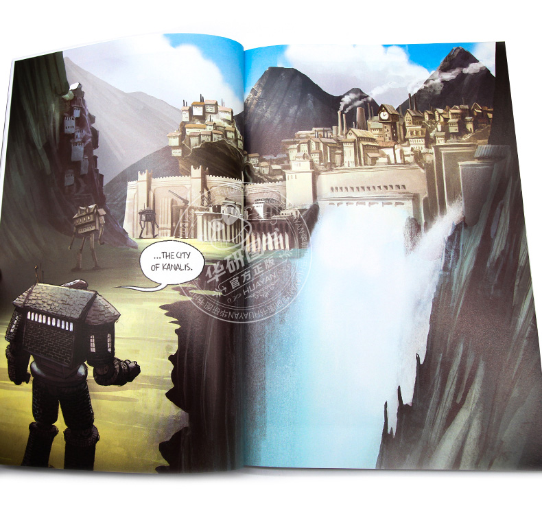 护身符系列木部石18盒装英文原版漫画小说amulet全彩绘本守石人魔石初