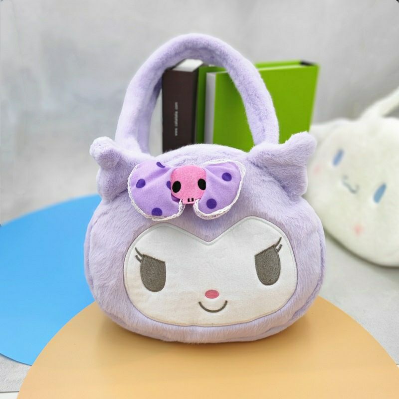 洛丽塔包包玉桂狗毛绒包包女日系洛丽塔lolita可爱少女心手提jk小挎包