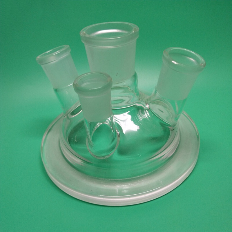 圆底烧瓶三口四口开口玻璃反应釜1000ml235l实验室仪器器皿 筒形10l