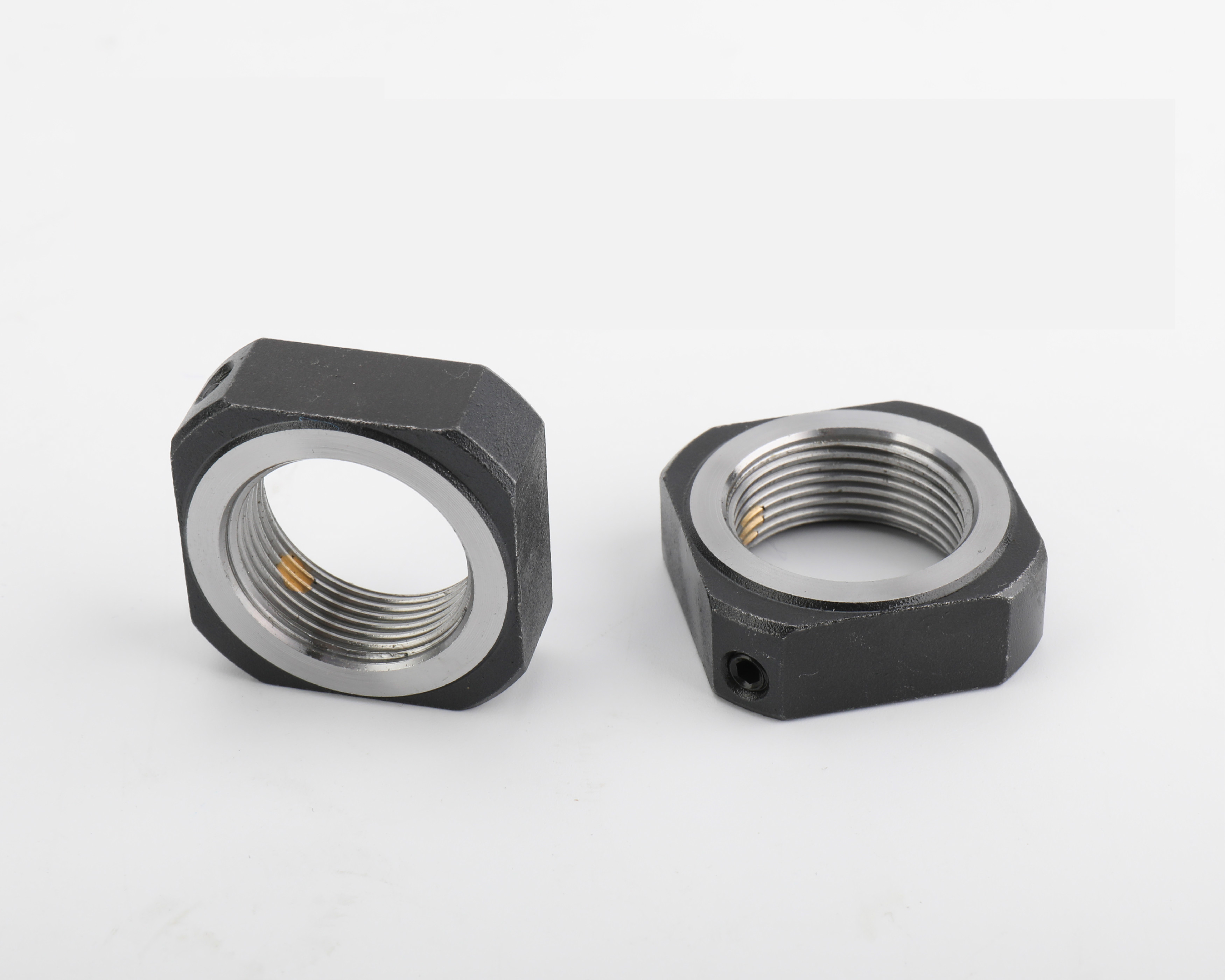 丝杆锁紧螺母径向止退防松方形防滑螺帽m12m15m20m25x1.0*1.5 m40*1.