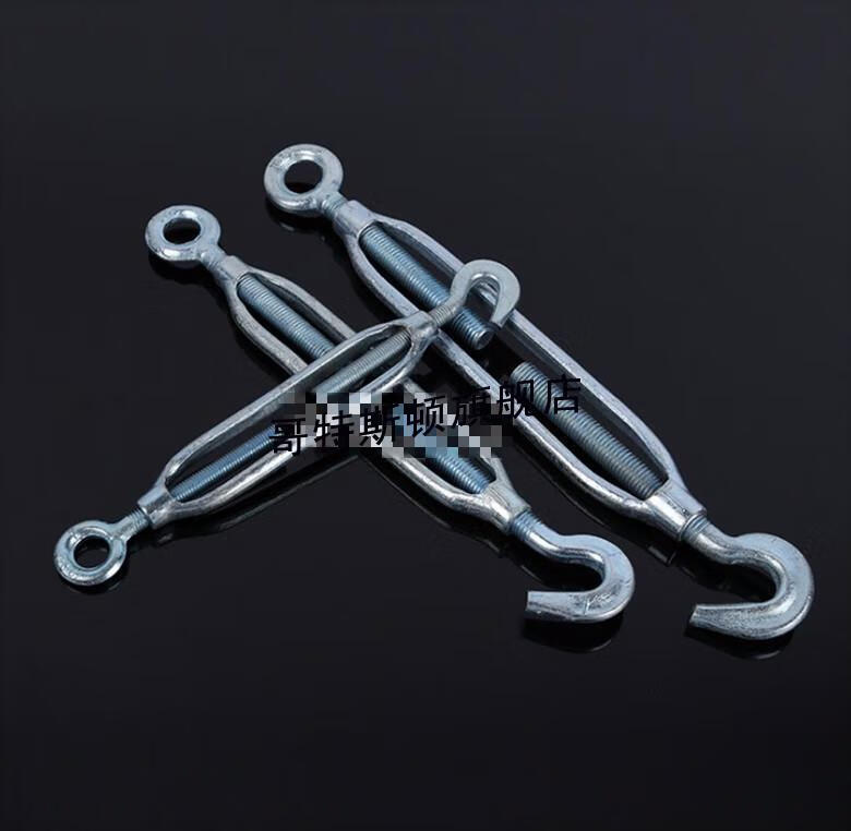 镀锌青岛玛钢花篮螺丝收紧器花兰螺栓重型开体花篮钢丝绳花篮螺丝m62