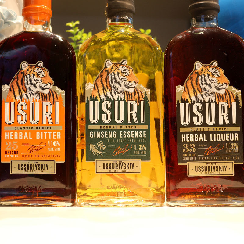 品品好 俄罗斯虎头酒 俄罗斯 500ml*瓶 多规格 虎头牌强酊酒 草酊酒