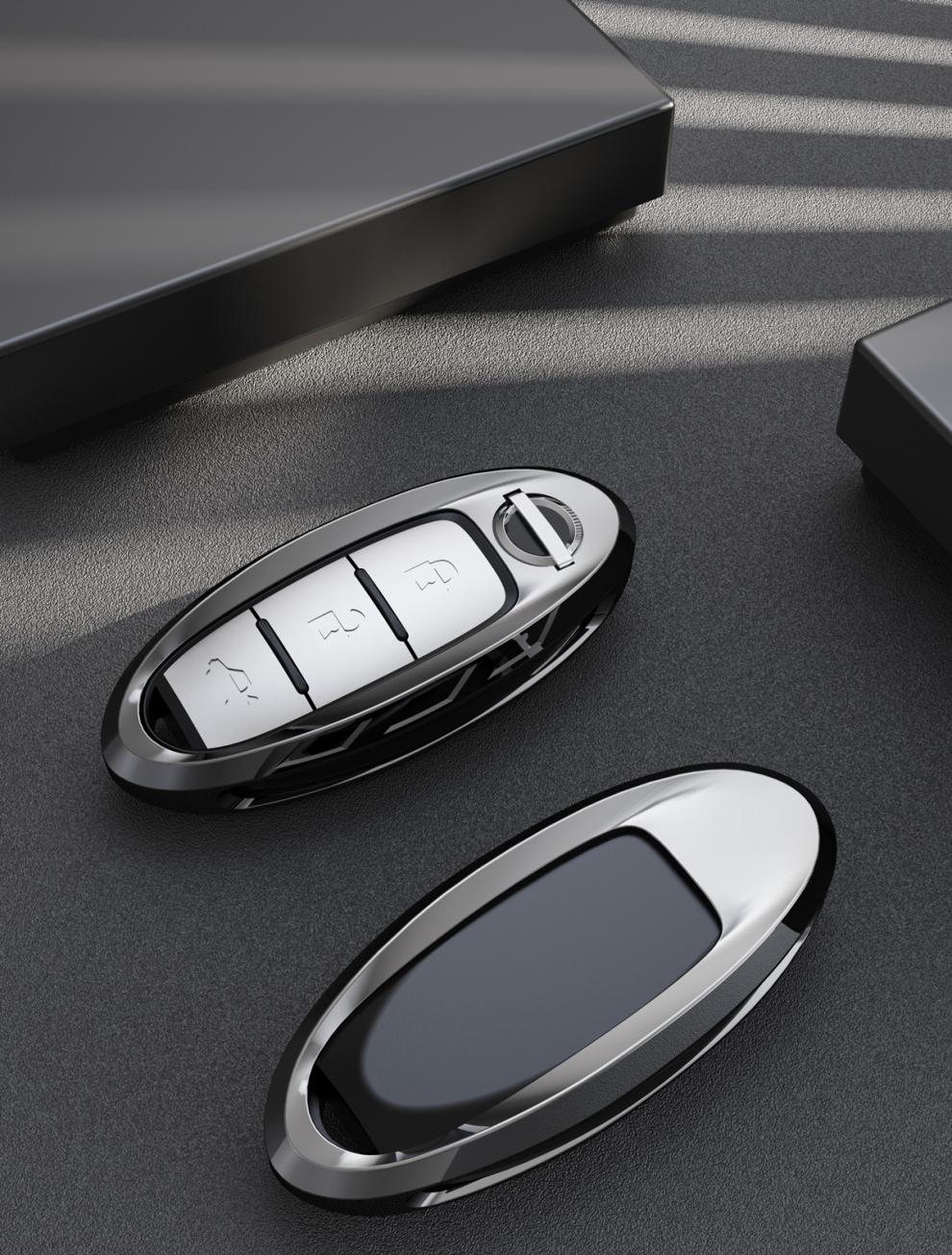 适用于东风日产2021款新奇骏钥匙套尼桑楼兰逍客车钥匙包扣个性 日产