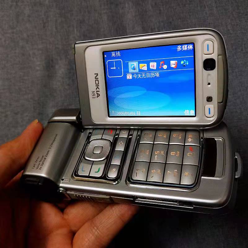 nokia/诺基亚n93i手机 经典老款 老人机 翻盖怀旧 备用机 99成新 n93