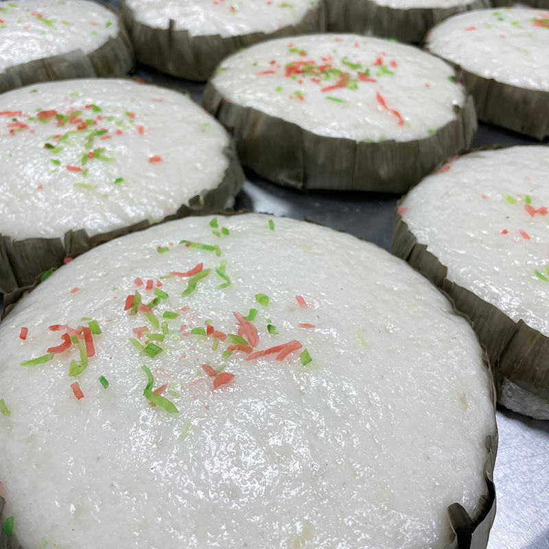 5折 龙游白糖发糕 1kg 浙江衢州特产酒酿米糕营养早餐加热即食 白糖