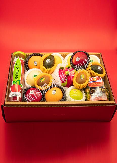 圣诞情人节生日进口水果礼盒装10斤新鲜混搭 节日送人礼品水果组合