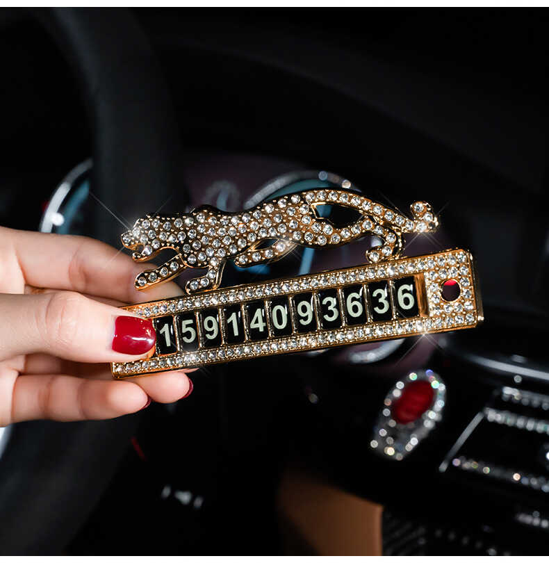 车牌号码磁铁贴 车牌号码磁铁贴汽车临时停车牌车号码牌车内挪车电话