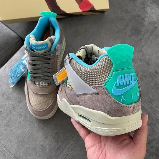 union la 乔4 "taupe haze" 灰褐30周年 男女运动休闲篮球鞋 灰褐