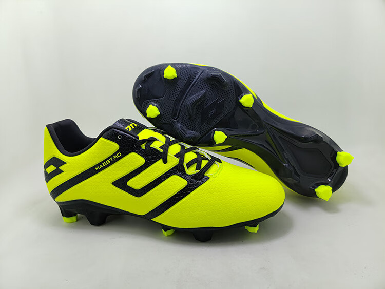 支持国货鸿星·尔克男女大钉足球鞋fg梅西训练鞋长钉天然长草软地 灰