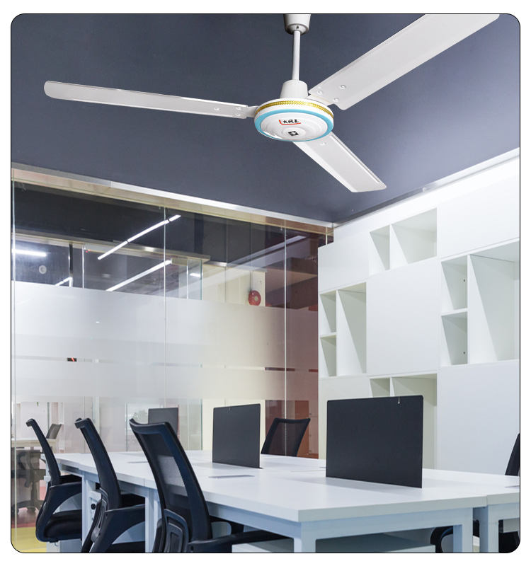 定做吊扇三叶电风扇48寸1200吊顶56寸1400学校教室工厂家用大力风吊扇