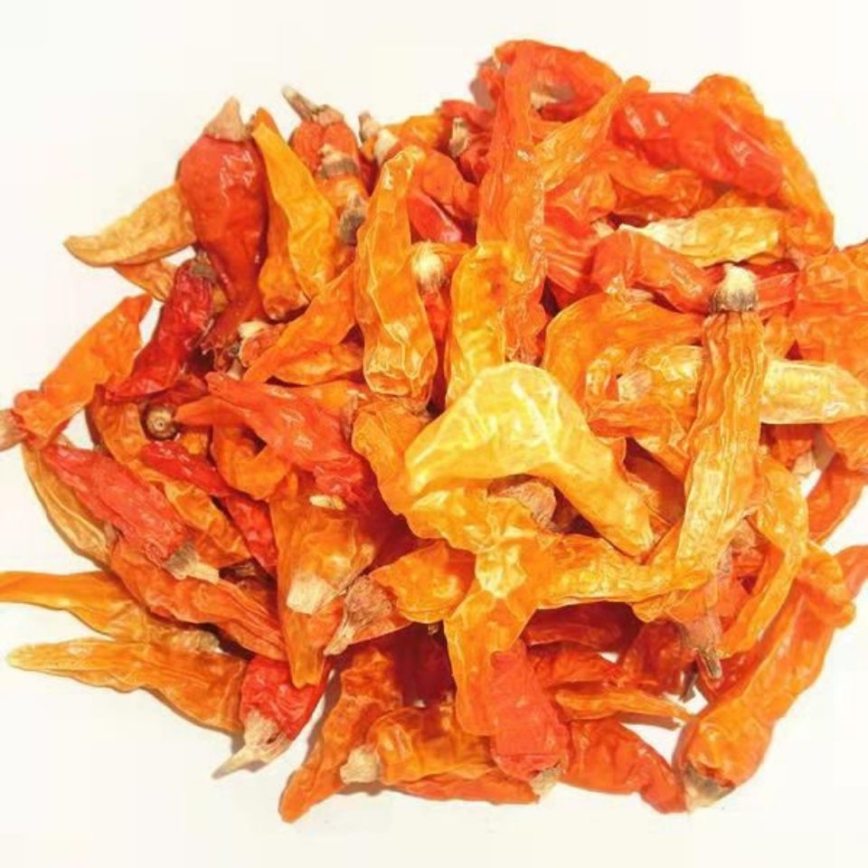 云舵 湖南超香辣椒王干辣椒魔鬼巨辣野山椒炒菜火窝底料超值 特辣黄