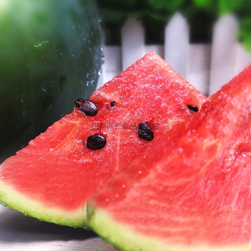 黑皮西瓜10斤新鲜应当季水果薄皮超甜黑美人非无籽麒麟瓜(预售) 爆甜