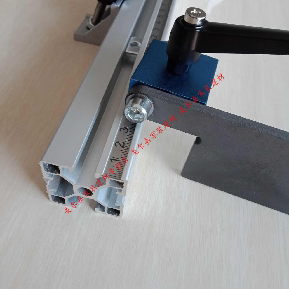澳翔 台锯靠尺靠杆切铝机定位木工台锯靠山马氏定位器切割机推台锯
