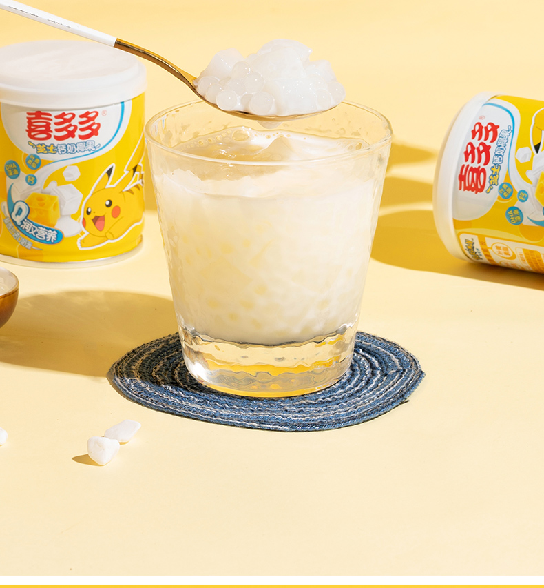 喜多多椰果王系列什锦椰果水果罐头钙奶椰果汁罐装清补凉福建特产245