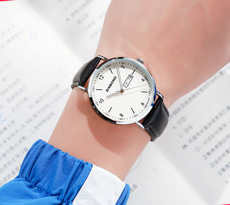 2022新款高考中考考试学生专用手表静音女男初高中公务员防水电子石英