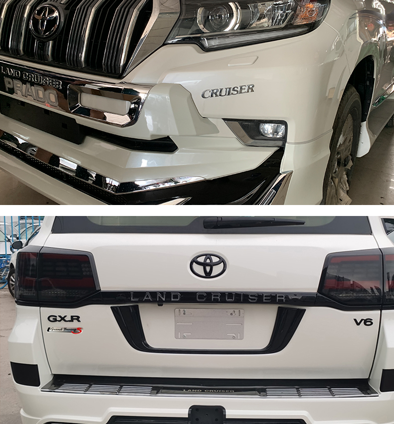 车尾标丰田兰德酷路泽后车标数字标排量标后字标专用于字母车标尾门