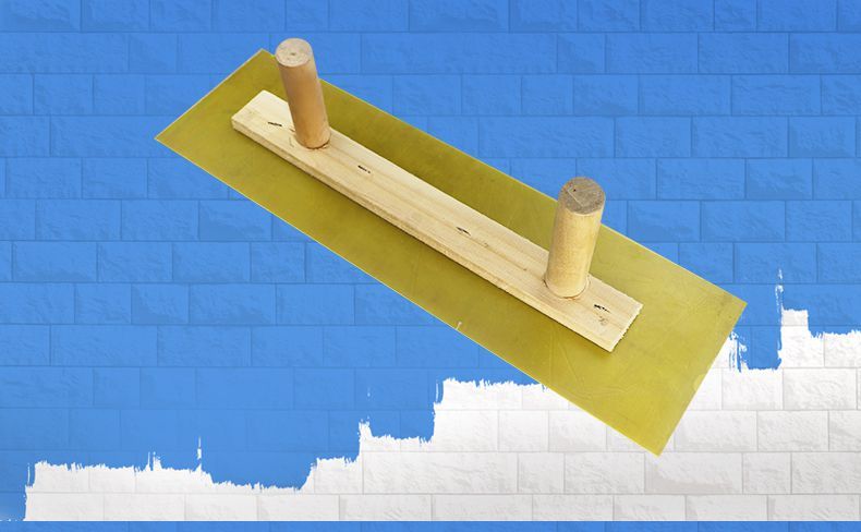 【精选】塑料大板批墙刮腻子油漆工具抹灰找平大刮板双手柄无柄刮墙