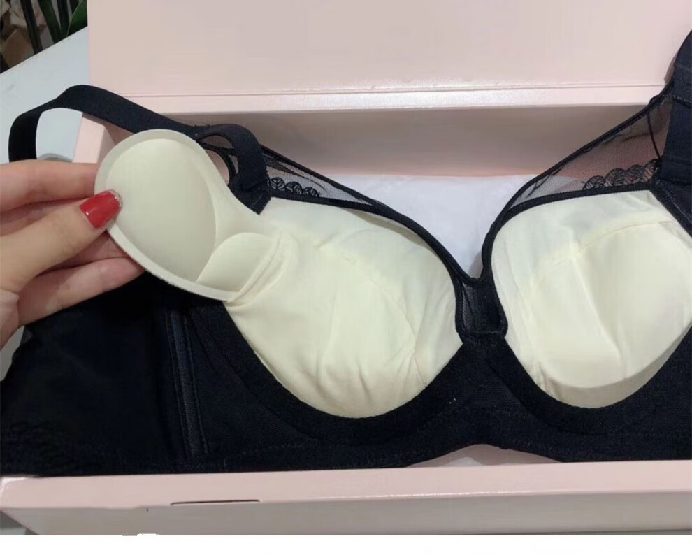 黑天鹅文胸内衣全养护塑型小胸聚拢收副乳薄款胸罩 全养护肤色 70/32
