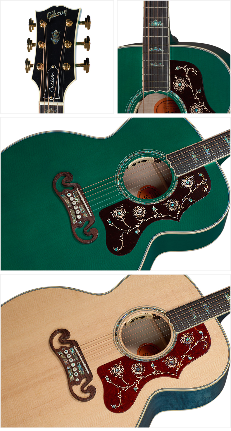 【京选推荐】gibson森吉他sj200蜂鸟dove鸽子j45美产行货studio全单电