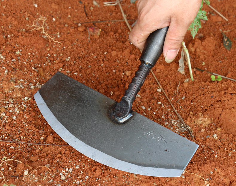 铲草神器家用推草铲子农用锄头不锈钢除草工具专用除草刀拔草器虎雀