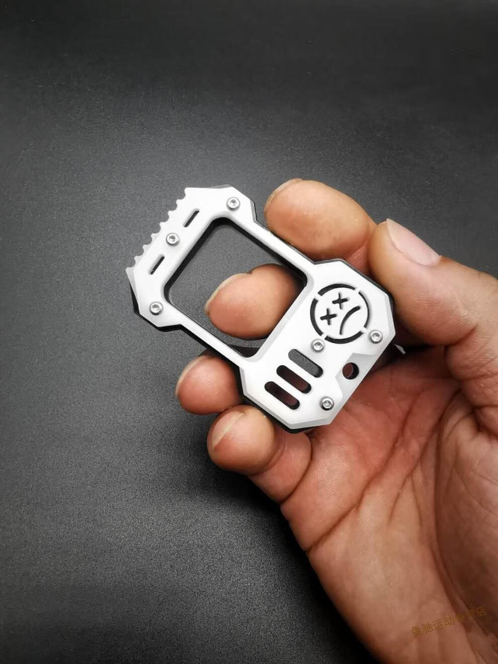 gjijio防身单指指虎随身防卫用品女生防狼神器自卫求生戒指破窗器拳扣