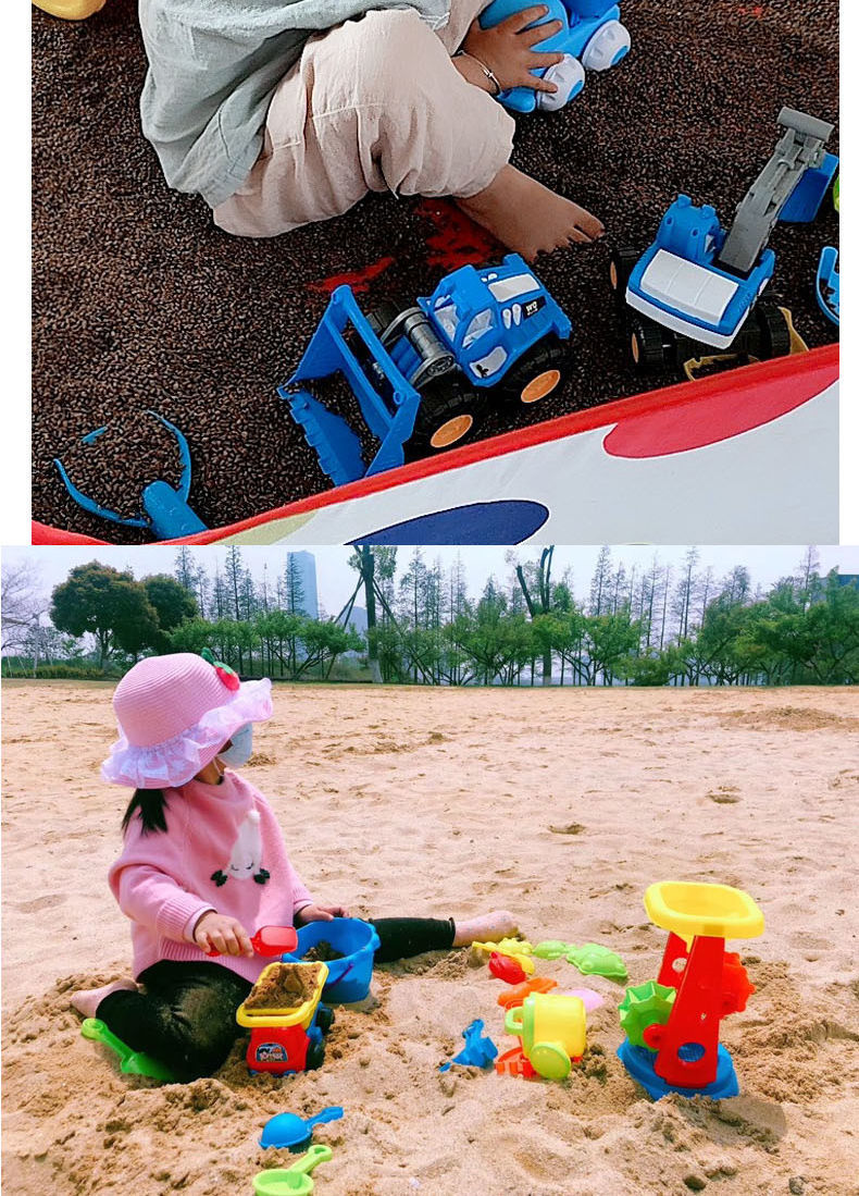 奇怪君儿童玩沙子玩具套装宝宝玩沙漏挖沙工具小男孩女孩沙滩挖土大号