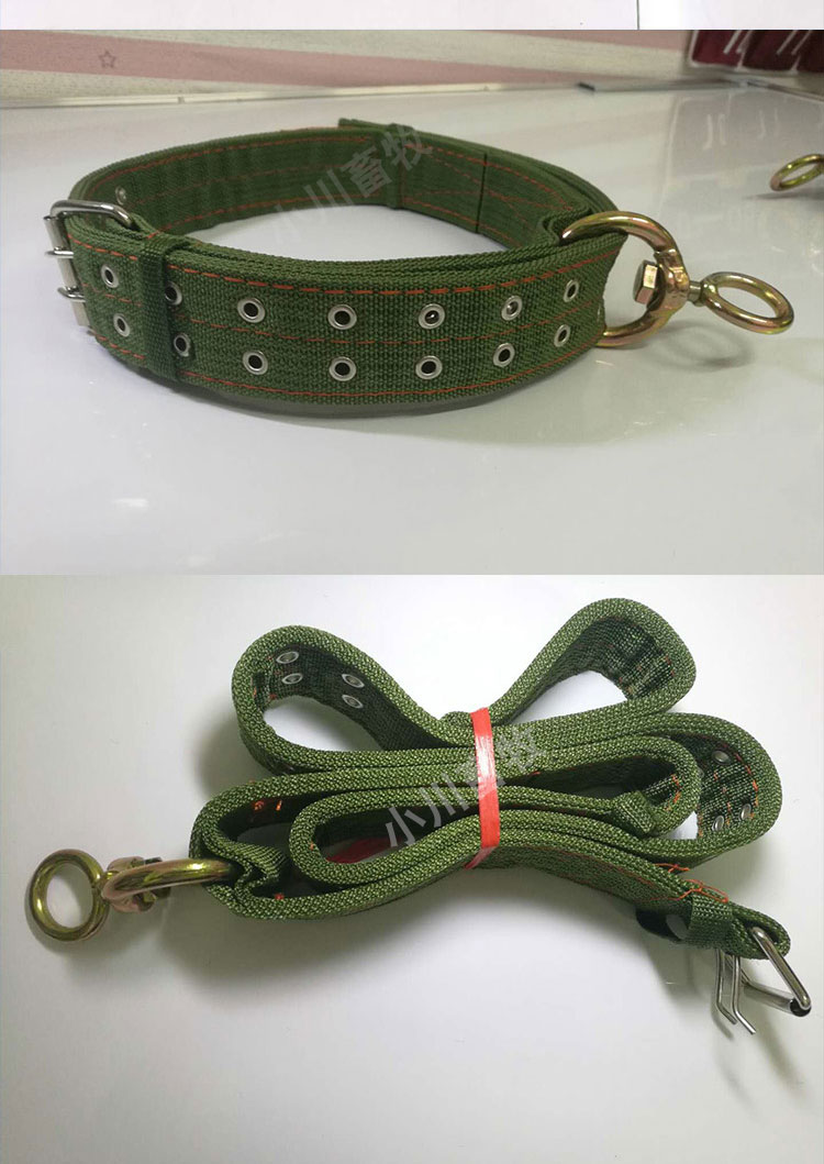 栓牛脖套扣育肥牛绳子养殖设备加厚栓拴牛用脖套牛脖套项圈15米大号