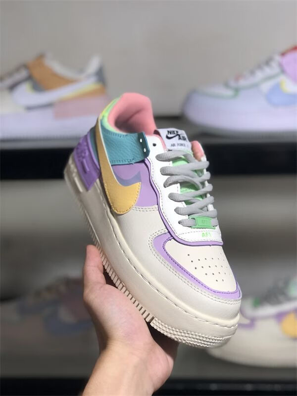 【旗舰官方】aj女鞋af1 空军一号女休闲低帮鞋马卡龙糖果经典小白鞋