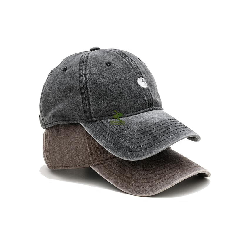 卡哈特 carhartt帽子 百搭做旧水洗棒球帽子牛仔鸭舌帽街头潮人帽