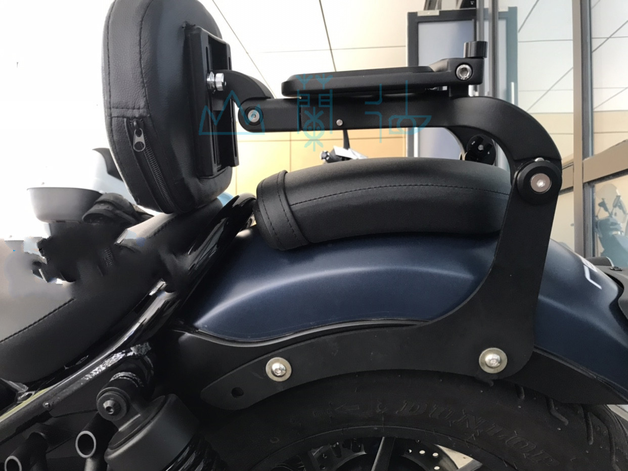 适用于本田叛逆者rebel500 cm500改装后靠背 cm300 cm1100折叠靠背 cm