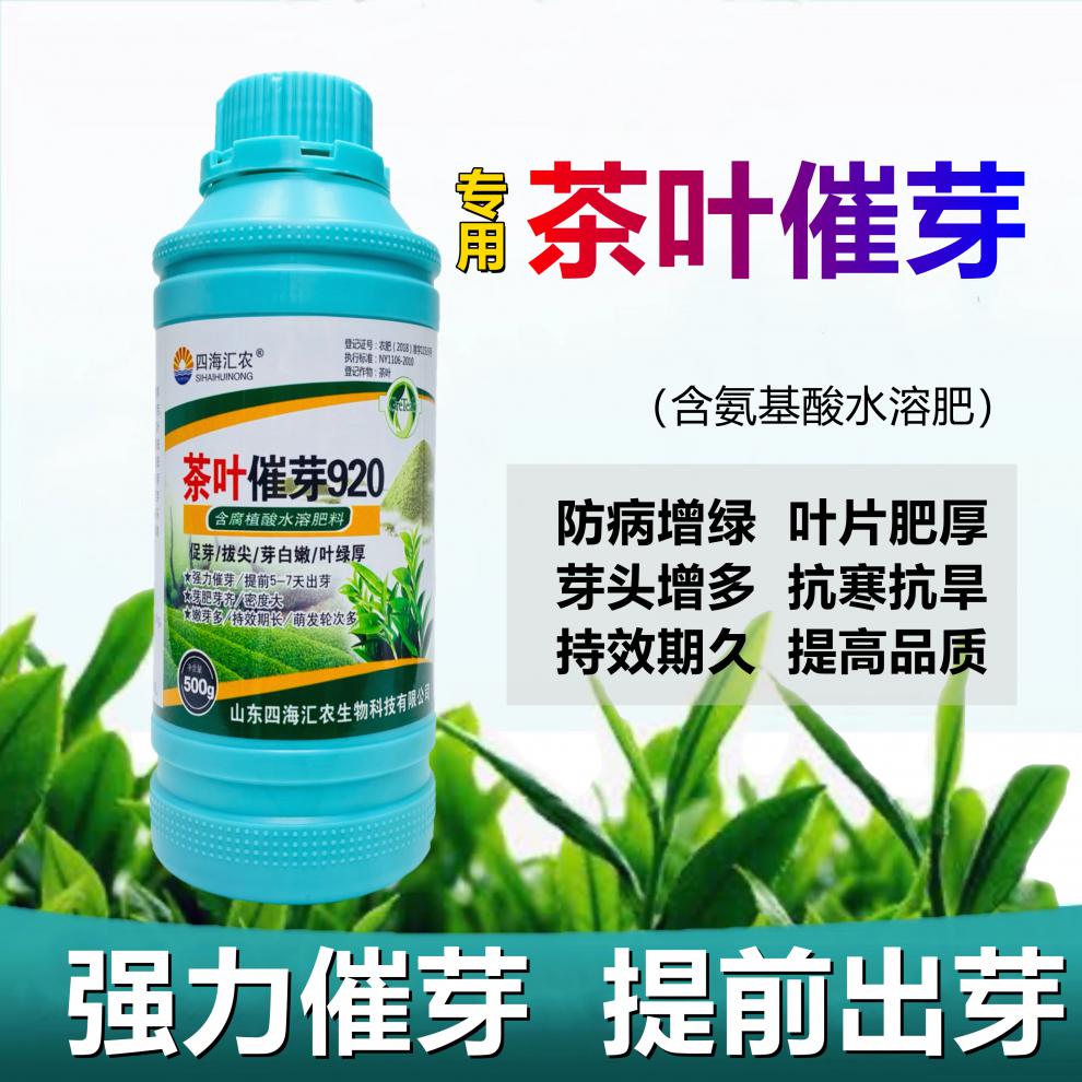 茶叶催芽素叶面肥茶树专用催芽剂920暴芽增产增厚素肥料催芽药500克一