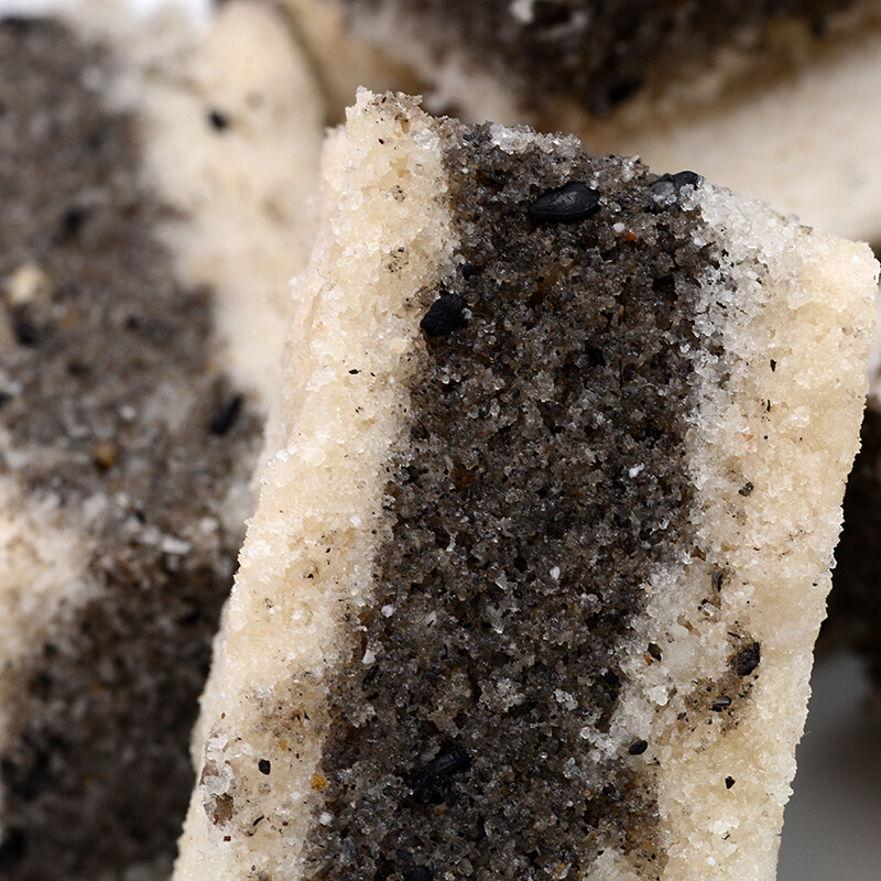 600g温州特产传统手工信恩喜香糕糯米糕芝麻糕 芝麻味【图片 价格