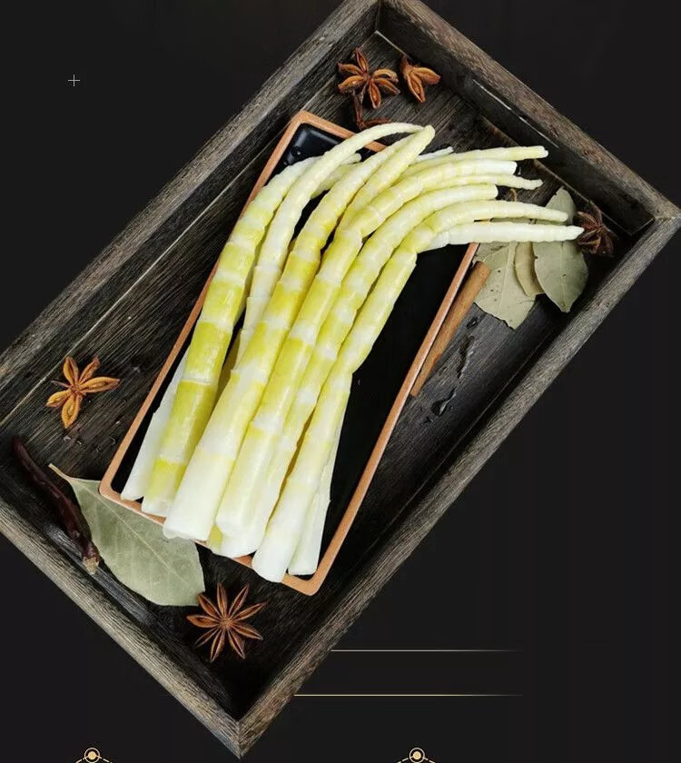 重庆方竹笋2kg*5/300g整箱新鲜嫩笋尖清水火锅笋金佛山笋子 笋尖300g*