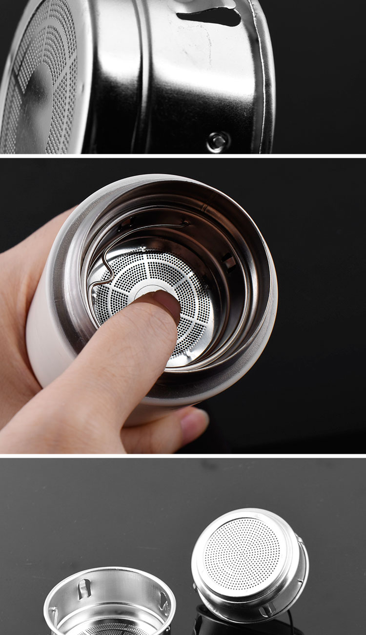 番易不锈钢保温杯过滤网茶漏茶滤玻璃杯泡茶滤茶网茶壶配件中号1个