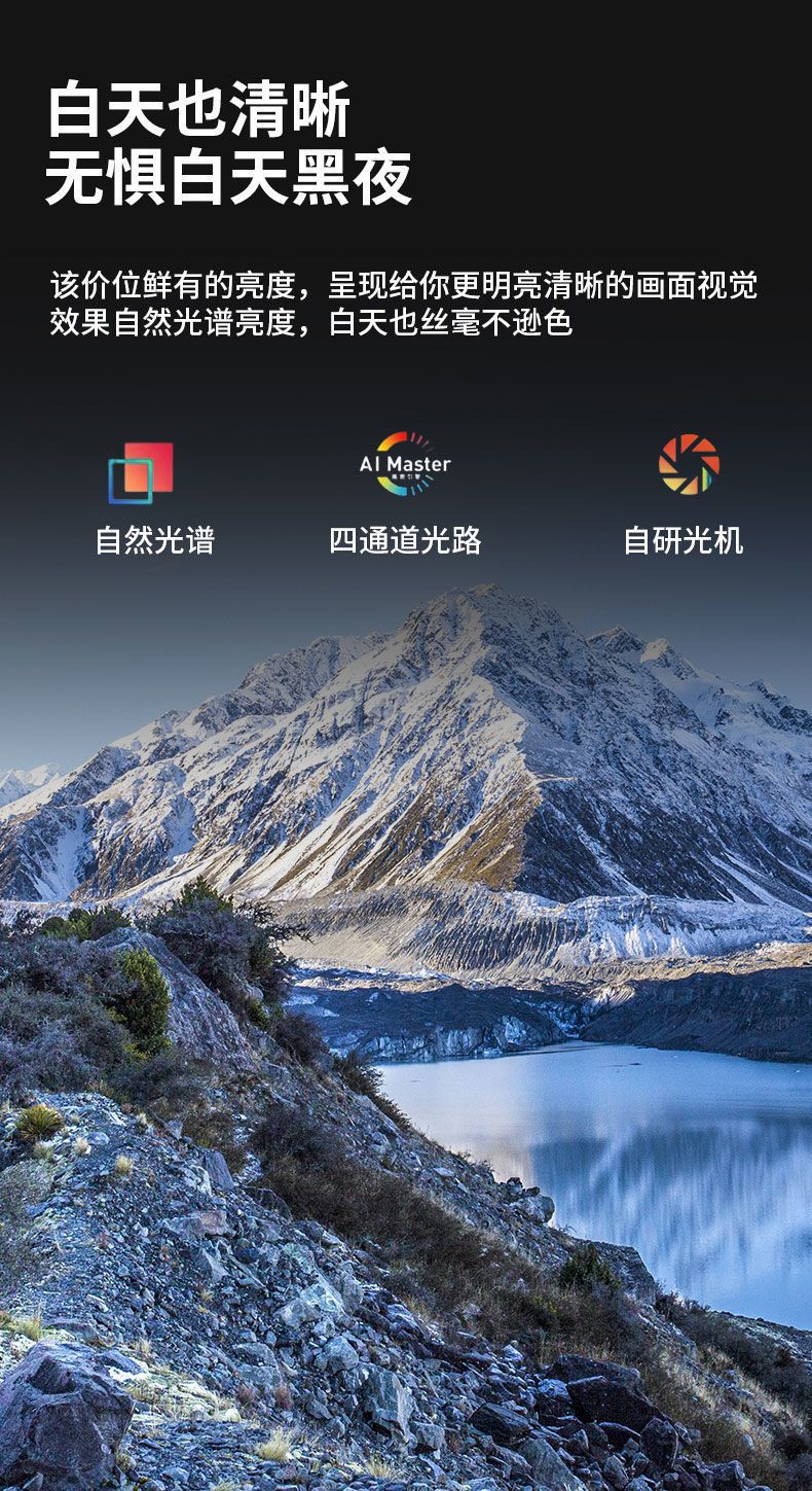 transjee极米小米通用家用办公【2022】投影仪家用手机智能高清办公