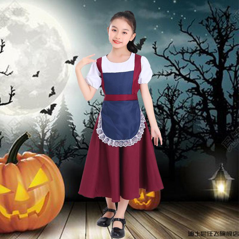 童话剧演出服大灰狼猎人奶奶外婆妈妈大树表演服装小孩子穿的 小红帽