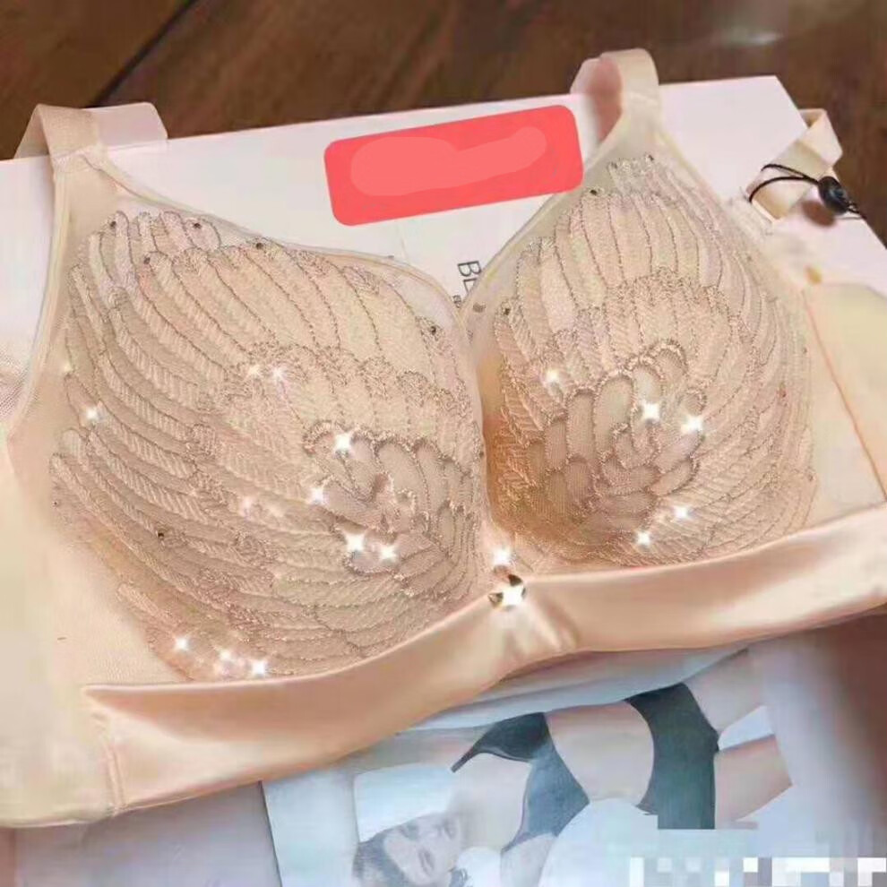 精选品质 夏季新款黑天鹅文胸美人内衣计小胸显大聚拢塑身收副乳无