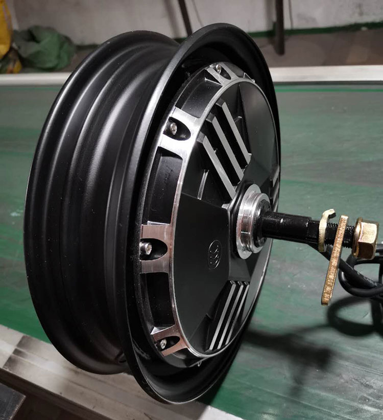 电动车改装电机2000w10寸电机大功率高速60v72v96v1000w1200w10寸2000