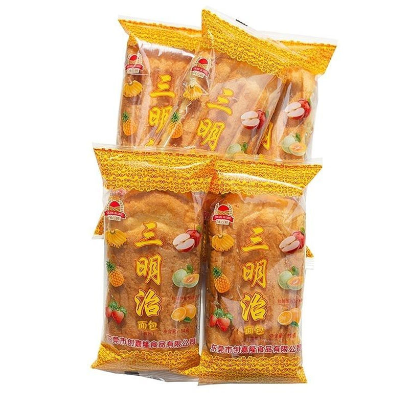 广东小吃老式三明治奶油夹心面包8090后儿时零食怀旧油炸早餐20包装