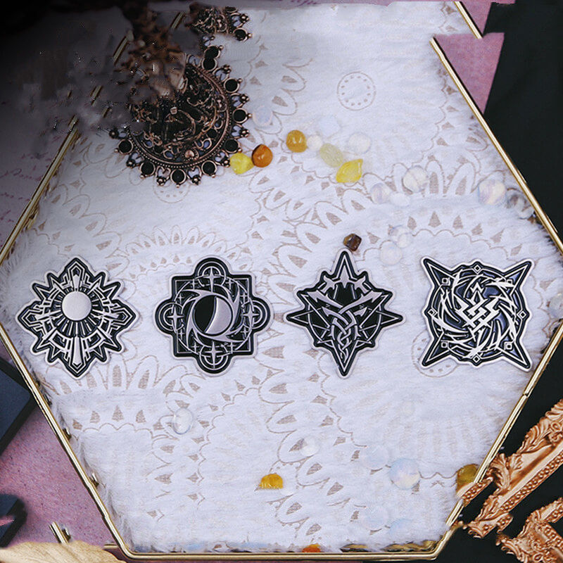 澜郜周边金属徽章联盟官方二次元动国漫周边愚者圣徽徽章胸章永恒烈阳