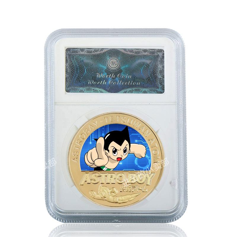 阿童木周边铁臂阿童木周边徽章海报贴纸小朋友孩子摆件文具动画纪念钞