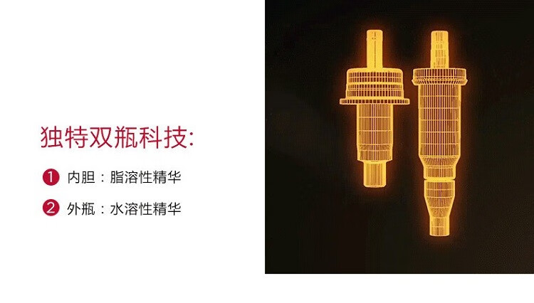 娇韵诗（CLARINS） 双萃精华双萃焕活修护精华露「黄金双瓶」（礼物） 双萃精华 50ml
