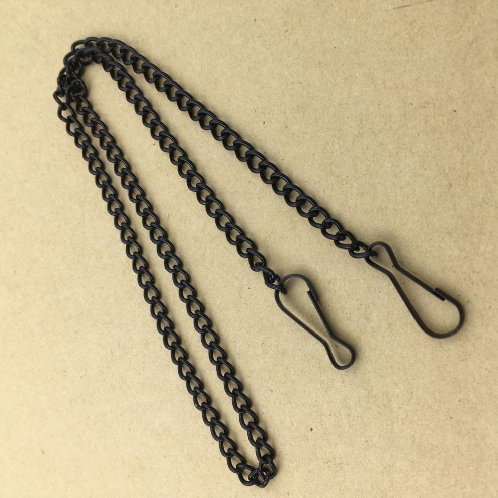 飓能定制黑色纽链12线铁链子科室门牌广告挂牌吊链海报挂链吊牌吊旗