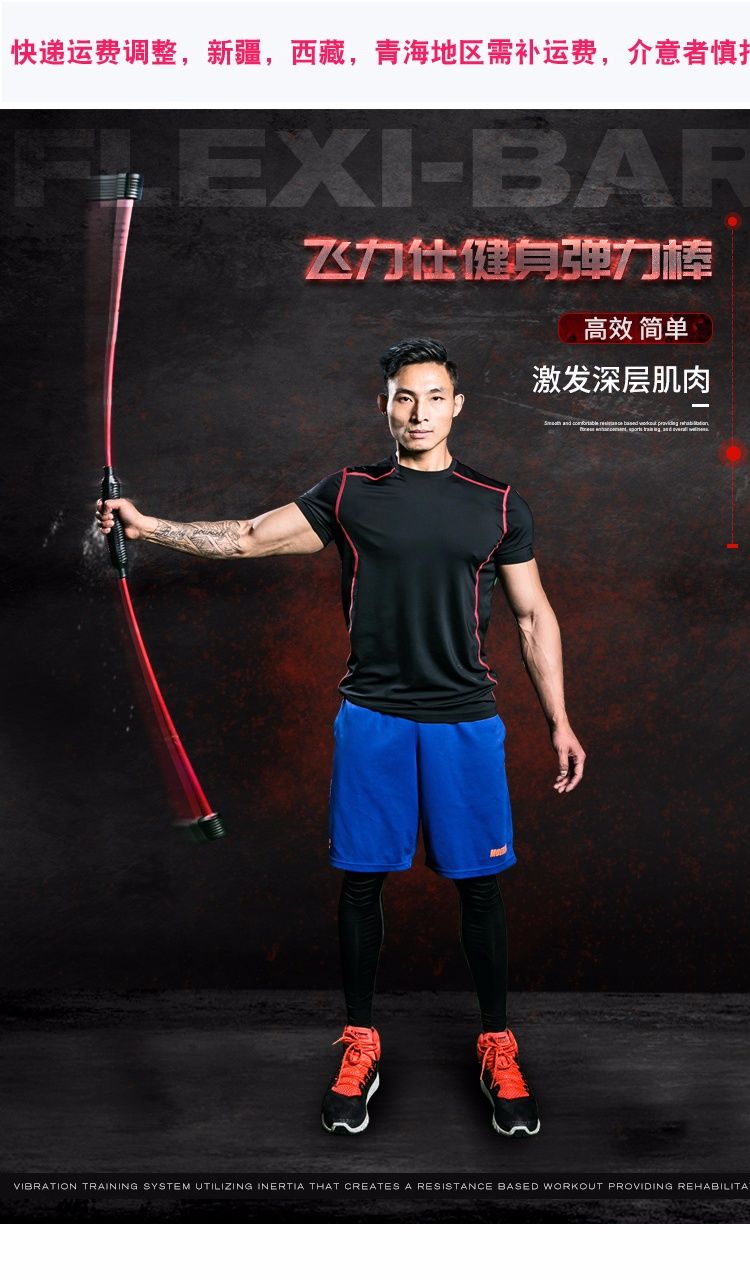 【飞力士棒】【高品质】飞力仕健身棒弹力棒飞力士-振动杆菲力仕棒