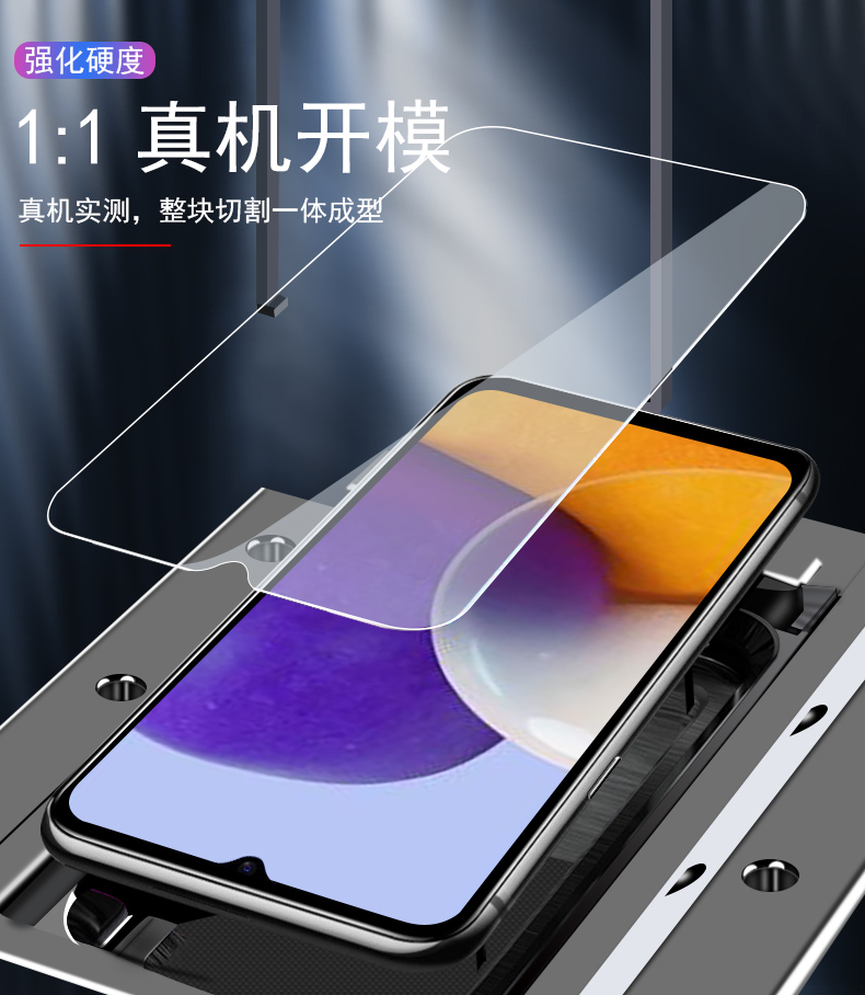 手机s20a抗蓝光m40玻璃p12pro防爆x12pro贴酷比p12pro全透明3片装钻石