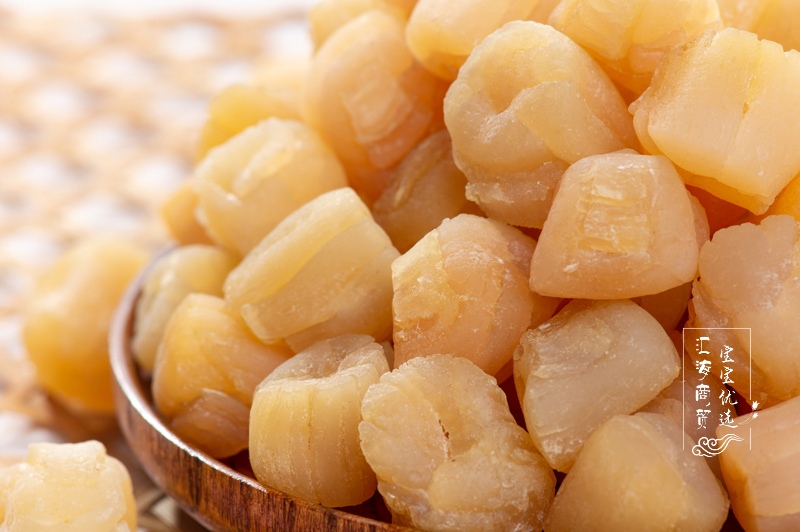 瑶柱干贝淡干大生晒野生元贝扇贝大连特产 200克净重量无添加【图片