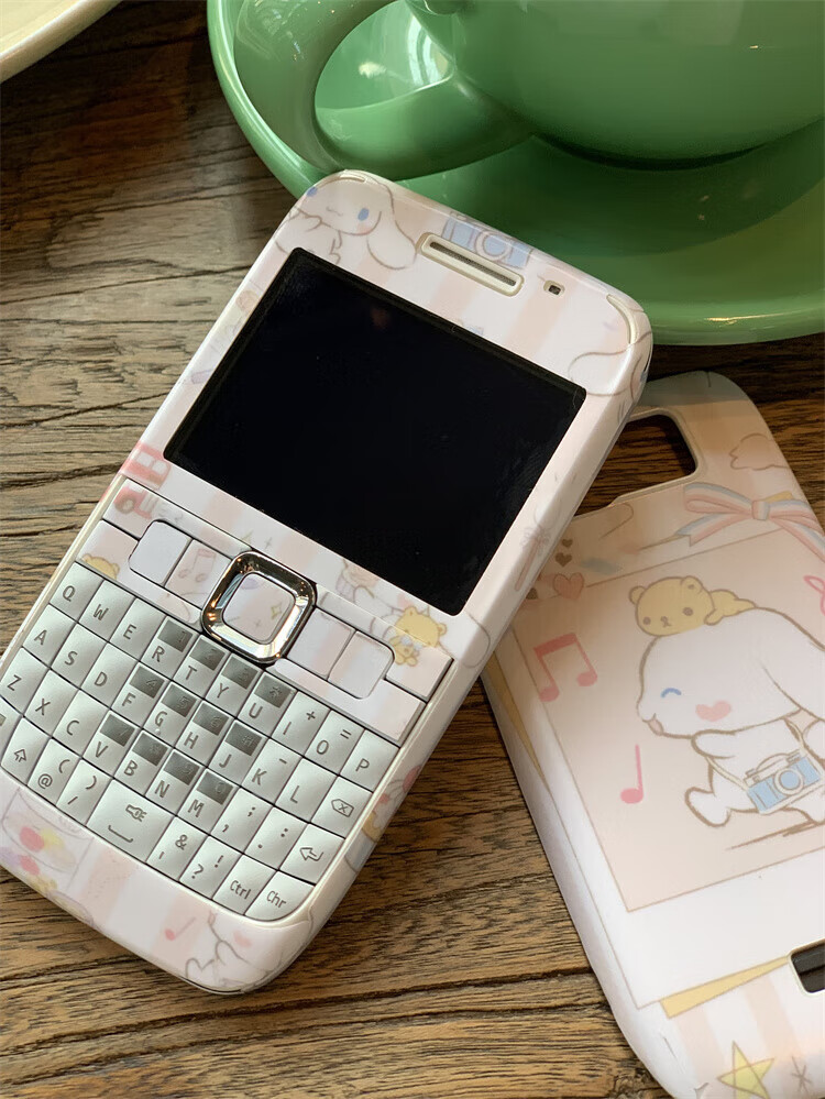 blackberry/黑莓 9300全白色手机学生机可爱戒网瘾学生机 黑色(移动