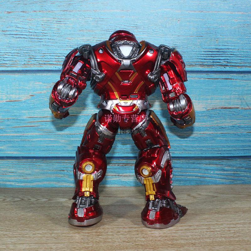 鹿凌青圣诞节玩具钢铁侠反浩克装甲模型44玩具复联4仿合金属机甲车载