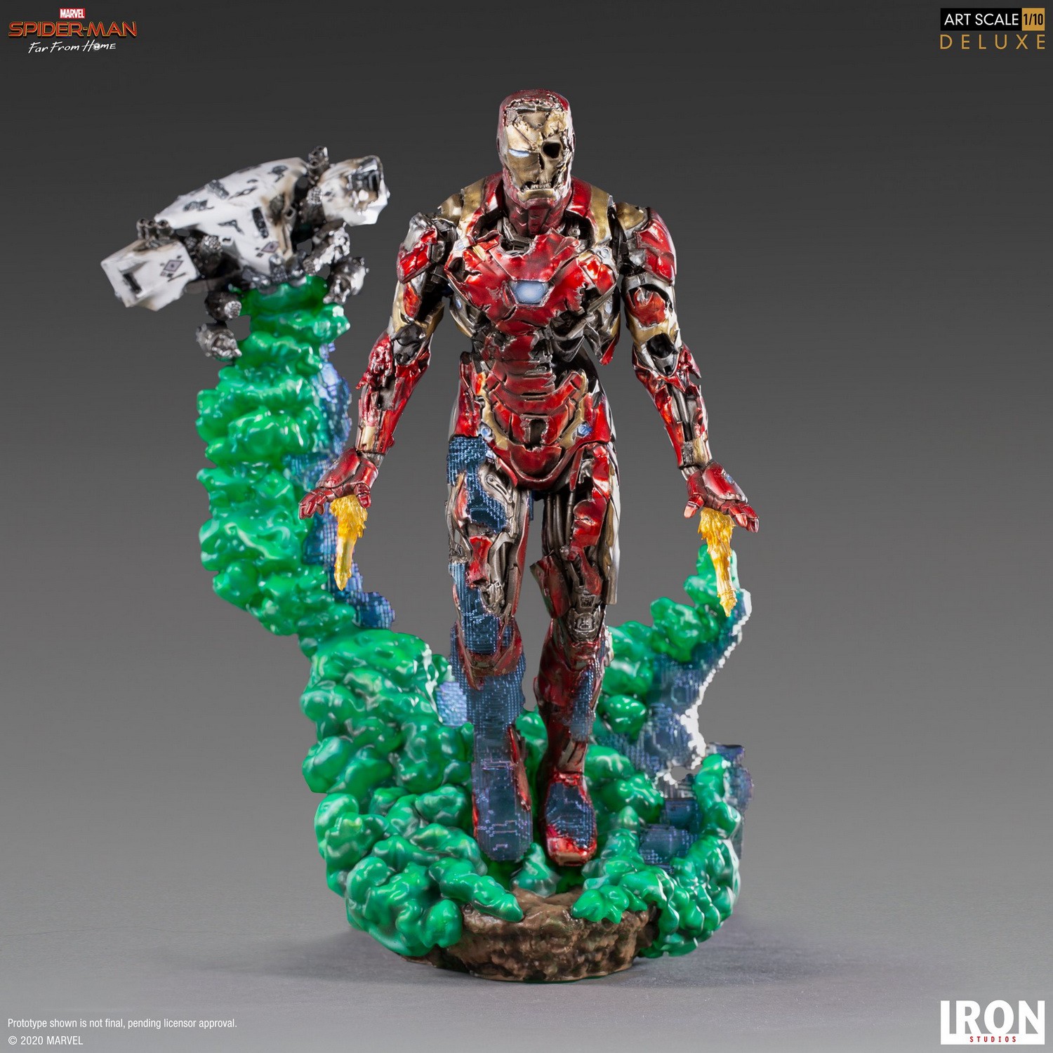 幻象丧尸钢铁侠 hottoys ht mms580英雄远征mk46僵尸 iron studios